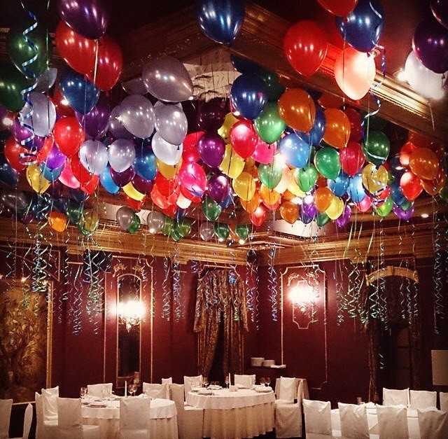 Шары под потолок 100 шт.