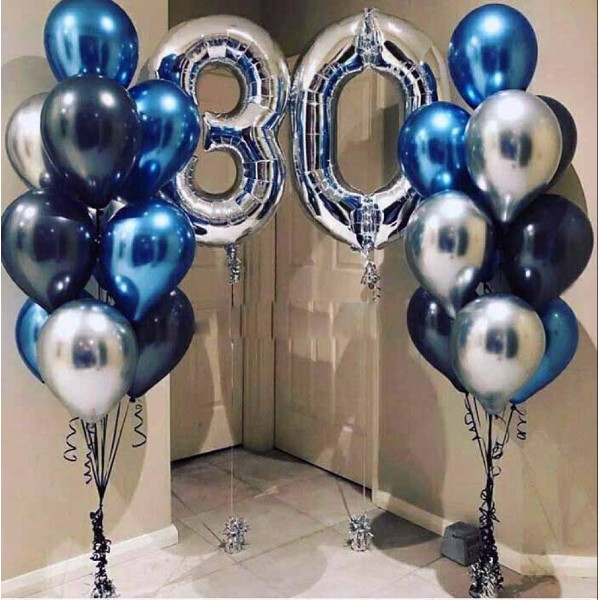 Набор воздушных шаров "Мужчине на юбилей" 