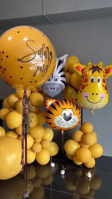 Фотозона из воздушных шаров "Сафари 2"