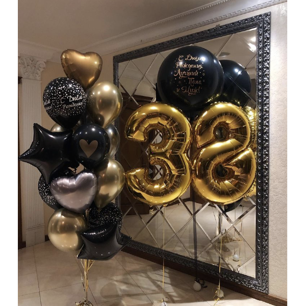 Набор воздушных шаров "Брутальный" 